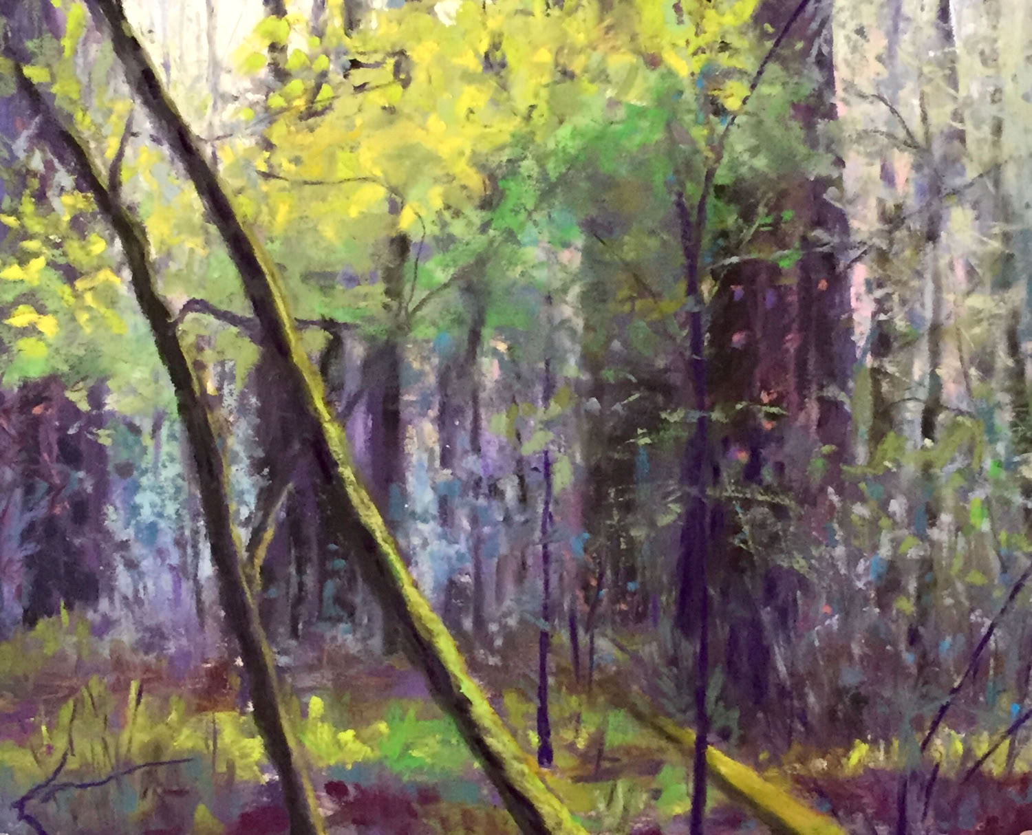 deedee-jones_verdant-rhapsody_2020_pastel-on-paper_10x12in