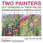 TWO PAINTERS OUT STANDING IN THEIR FIELDS Jeanne McMahan & Rodrica Tilley 