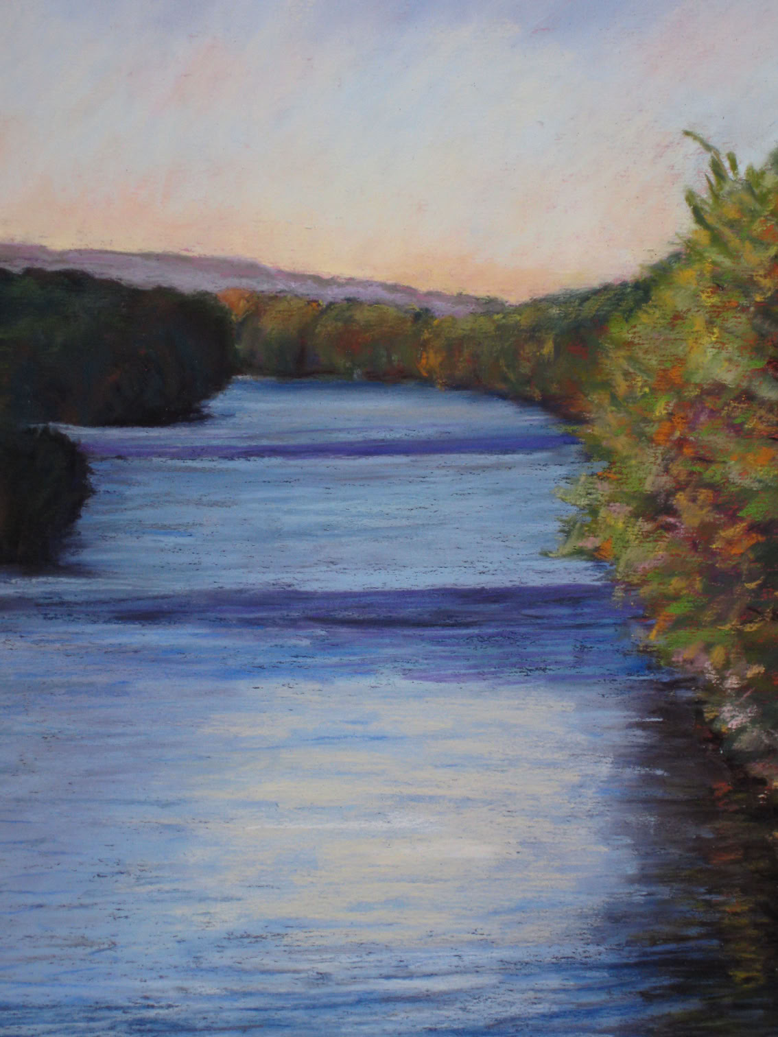 deedee-jones_sunset-spectacular_2019_pastel-on-paper_12x15in