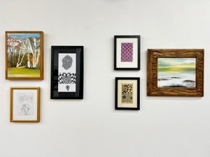 Martha & JOHN a love story of yoga and art Instalation View 4