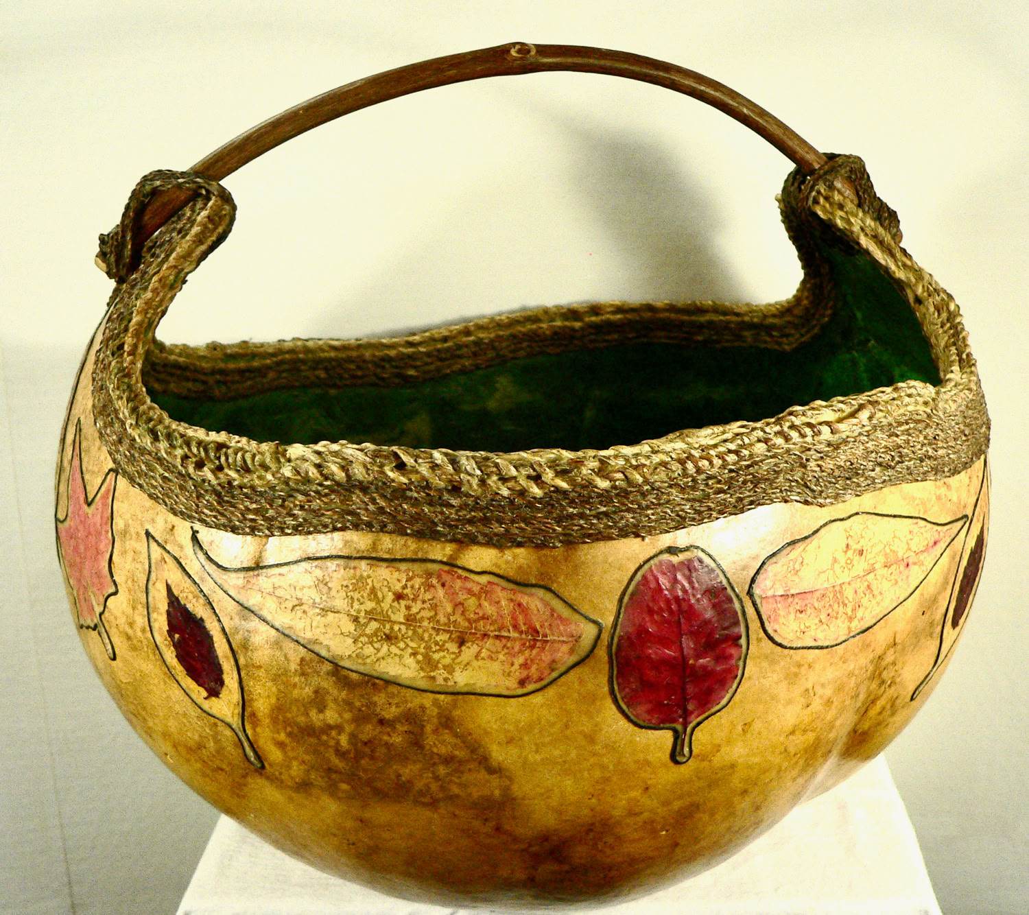 Kim Grall leafy-basket