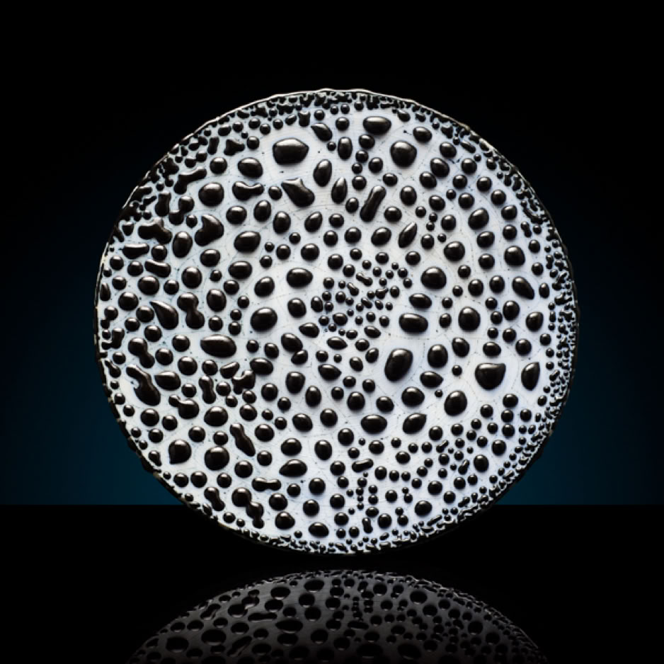 David Ernster Black Rain Plate