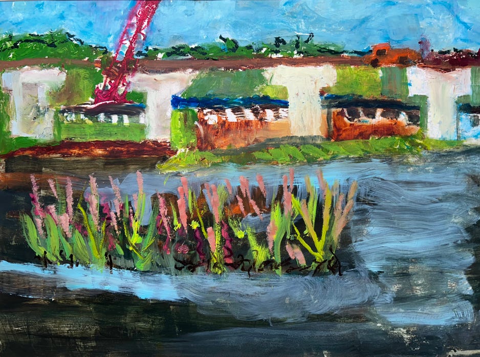 Basha Freudenberg Bridge from Brattleboro