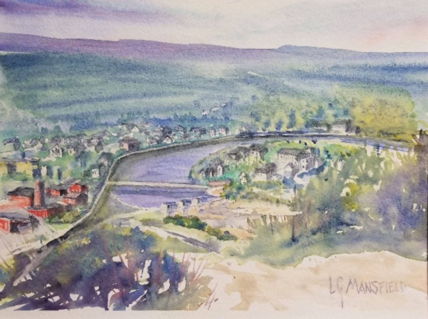 Lisa Mansfield View From Table Rock