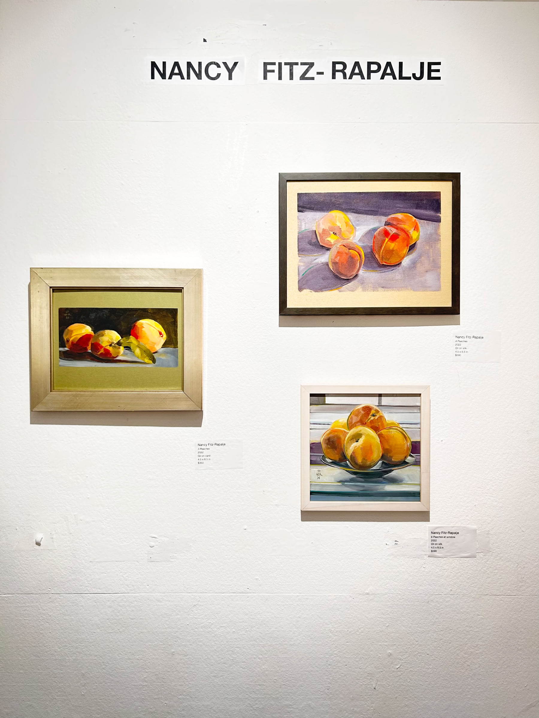 Nancy Fitz-Rapalje Solo Show Fall 2026