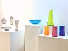 A WORLD SUSPENDED IN COLOR  Fine Art Glass