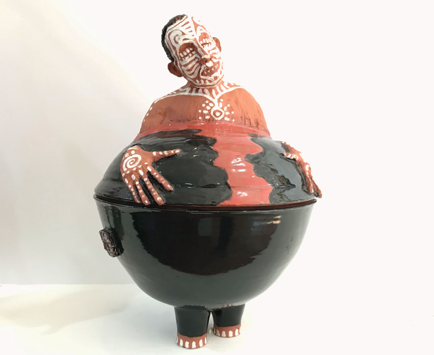 Carla Liguori Peaceful, (covered vessel)