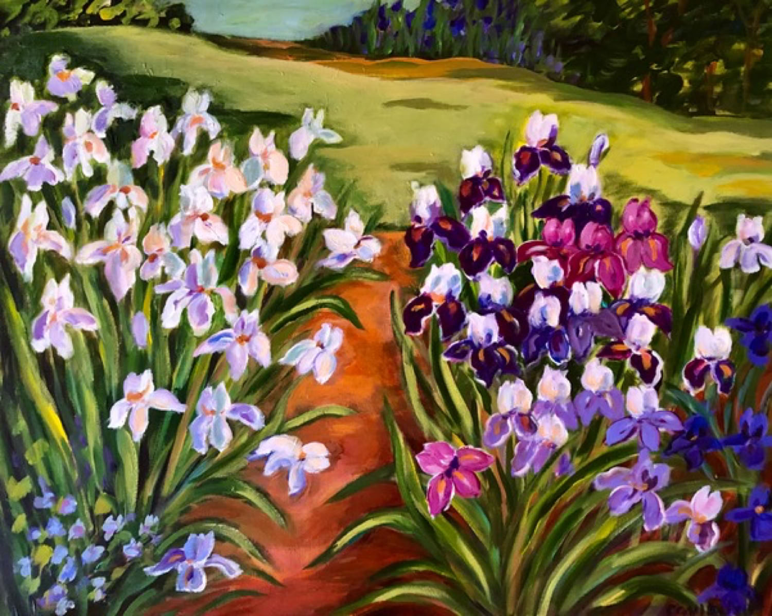 Carol Keiser Iris Garden