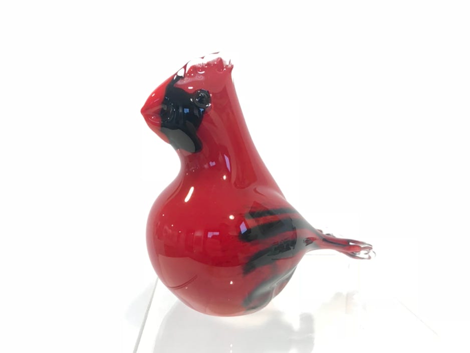 Chris Sherwin Red Cardinal (Male) 
