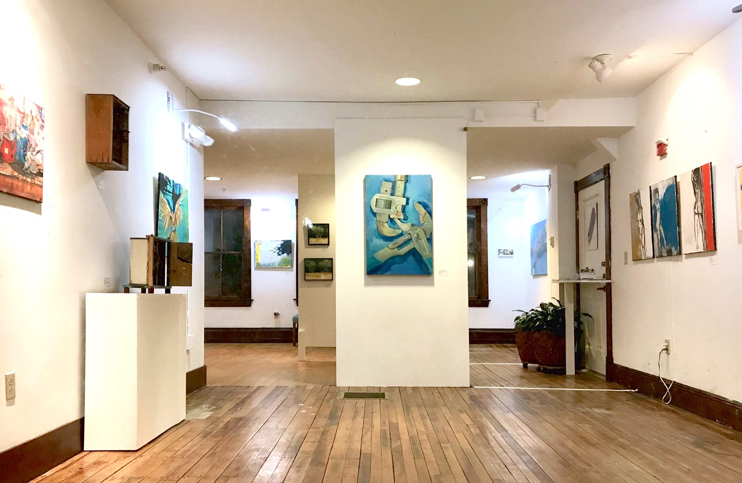 STRENGTH GRACE WIT AND WISDOM Three Artist Show